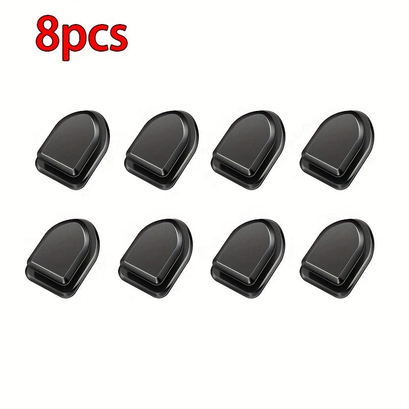8pcs Mini Car Hook Set for Cable, Garbage Bag, Keys - Interior Products