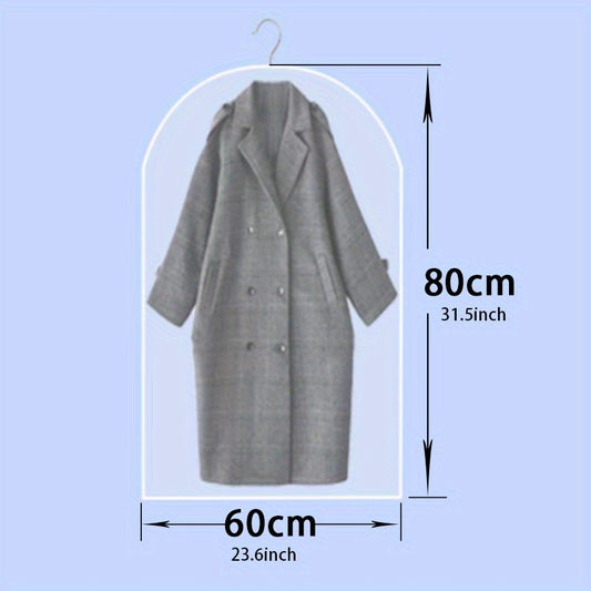Transparent Clothing Dustproof Bag Portable Washable Storage Bag