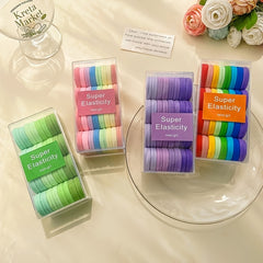 36pcs Girls Hair Tie Rope Ring Accessories
