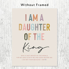 Daughter of the King Wall Art