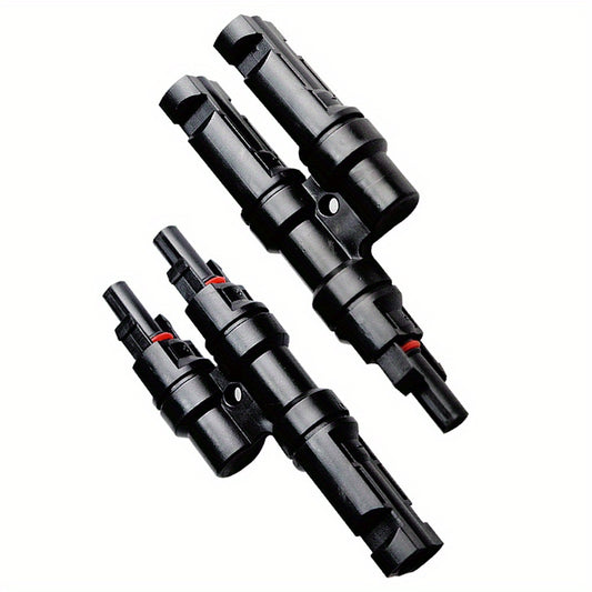 MC4 Solar Connectors T Branch Adapter Cable Plug Kit