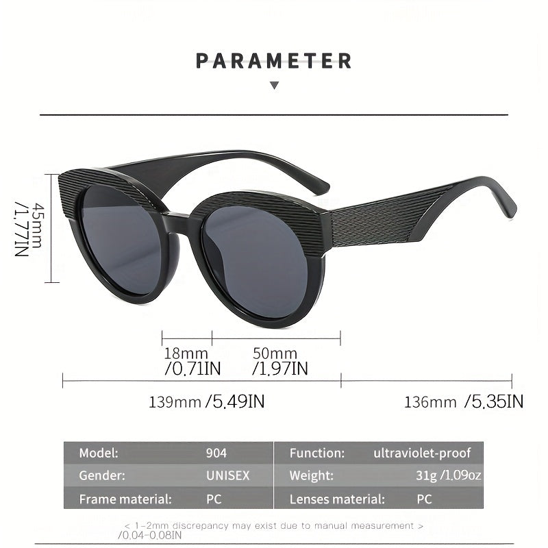 Cat Eye Polarized Sunglasses UV400 for Beach Party Club