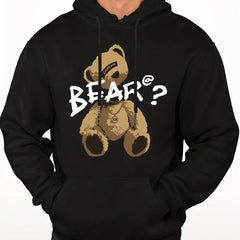 'Bear' Print Hoodie for Men