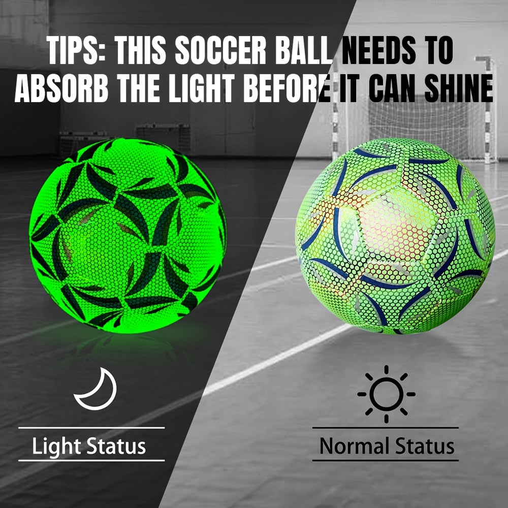 Reflective Soccer Ball No 5 for Competition and Training