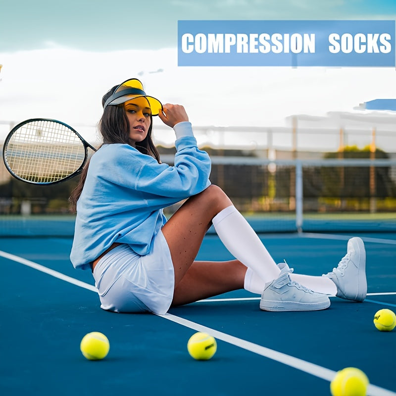 Compression Socks for Football Anti Fatigue 20-30 mmHg Men Women
