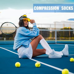 Compression Socks for Football Anti Fatigue 20-30 mmHg Men Women