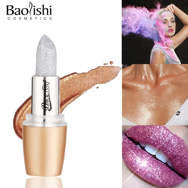 Temperature Changing Jelly Lipstick Golden Tube Packaging