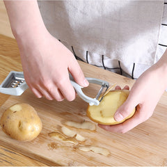 2in1 Fruit Peeler Vegetable Peeler Grater Multifunctional Cutter