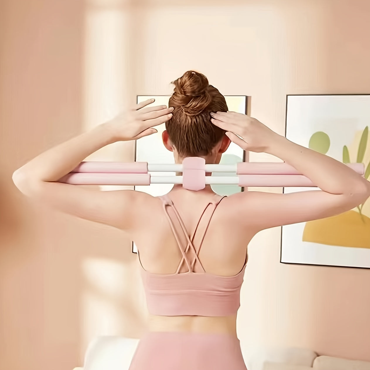 Hunchback Posture Corrector Yoga Cross Stretching Sticks