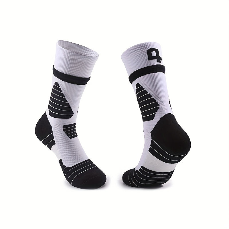 Breathable Basketball Socks Thick Padded Middle Tube Socks