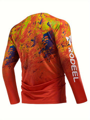 Men's Camo UPF 50 Sun Protection Shirt Long Sleeve Quick Dry