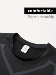 Men's Quick Drying Sports T Shirt for Outdoor Gym & Running