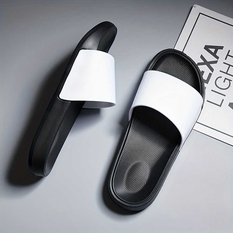 Men's Casual Non Slip Slides for Indoor Outdoor Beach
