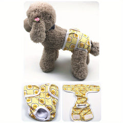 Washable Reusable Dog Diapers for Menstrual Needs