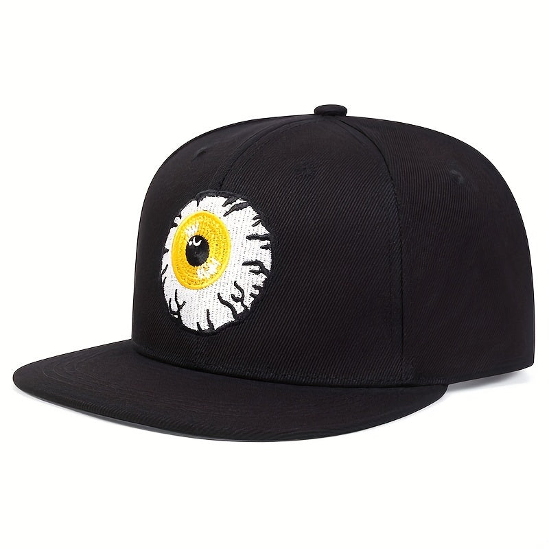 Hip Hop Flat Brim Hat Baseball Cap for Men Women
