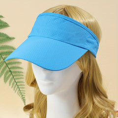 Mesh Breathable Visor Hat UV Protection Lightweight Baseball Cap