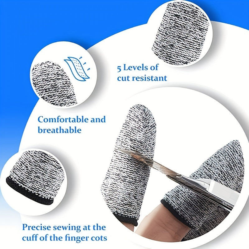 Anti-Cutting Finger Cover HPPE Carving Labor Protection Thumb Extractor