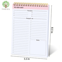 1 Daily Planner Notepad To-Do List Productivity Booster