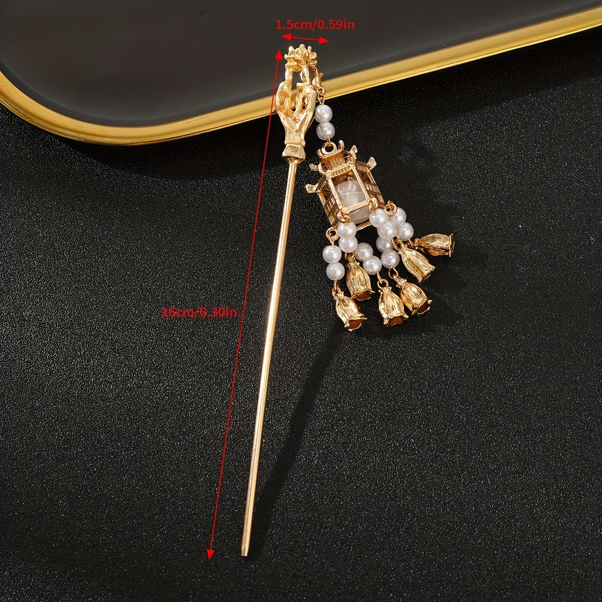 Vintage Chinese Lantern Hair Sticks for Women Girls