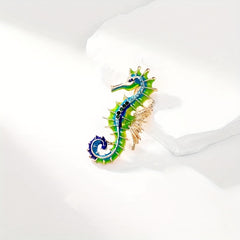 Seahorse Brooch For Men Creative Pin For Men