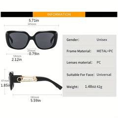 Square Gradient Lens Sunglasses Y2K Jelly Frame Glasses UV400