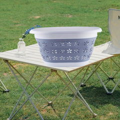 Folding Storage Basket Dirty Clothes Laundry Basket 17L