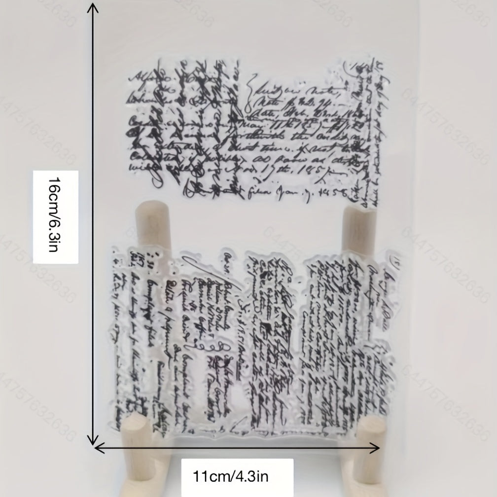 1pc Stamp DIY Silicone Transparent Boys Girls