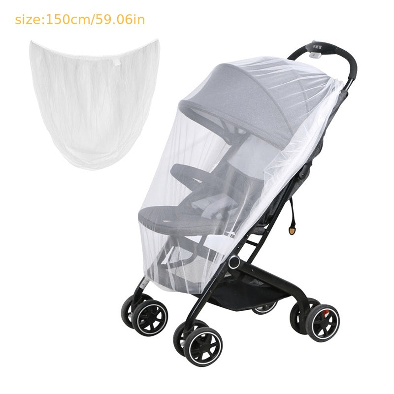 Summer Mosquito Net Baby Stroller Insect Shield Net Safe Infants Protection