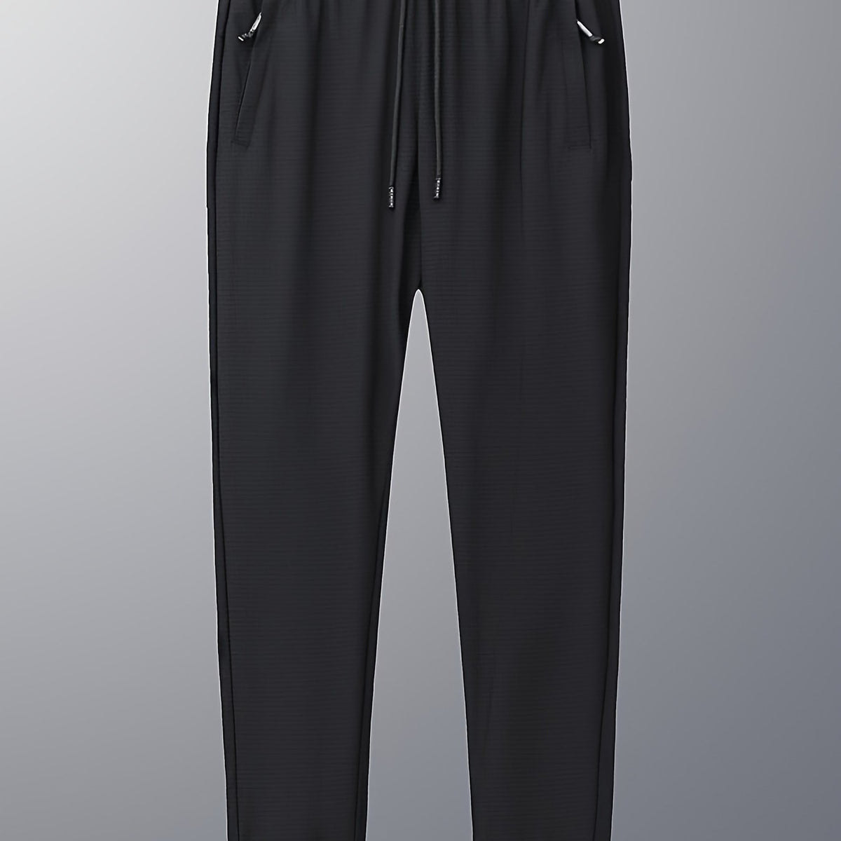 Men's Lightweight Zipper Pocket Trousers Casual Outdoor Pants