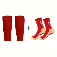 Striped Print Sports Socks & Leg Warmers