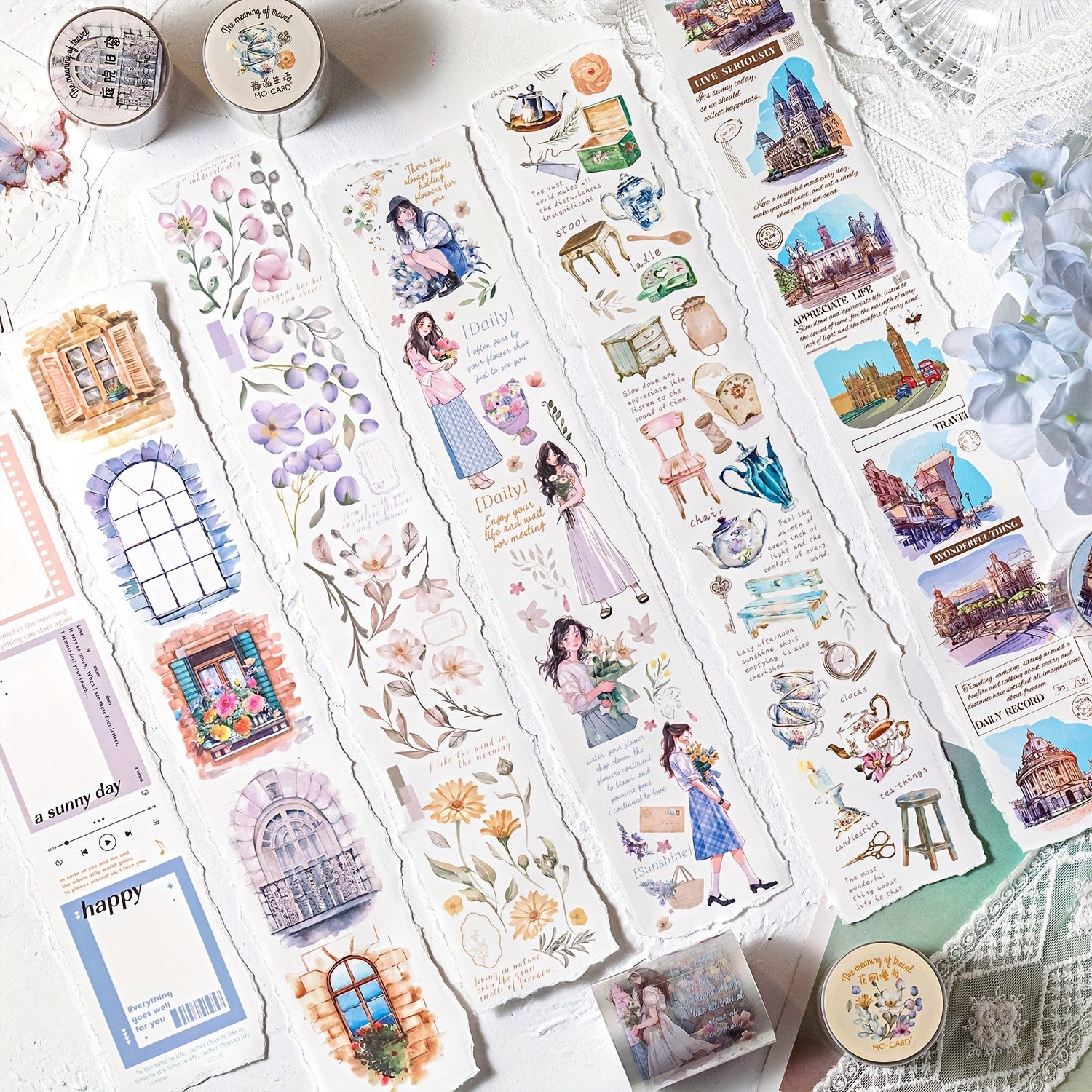 Meaningful Travel Series PET Adhesive Tape x 2m