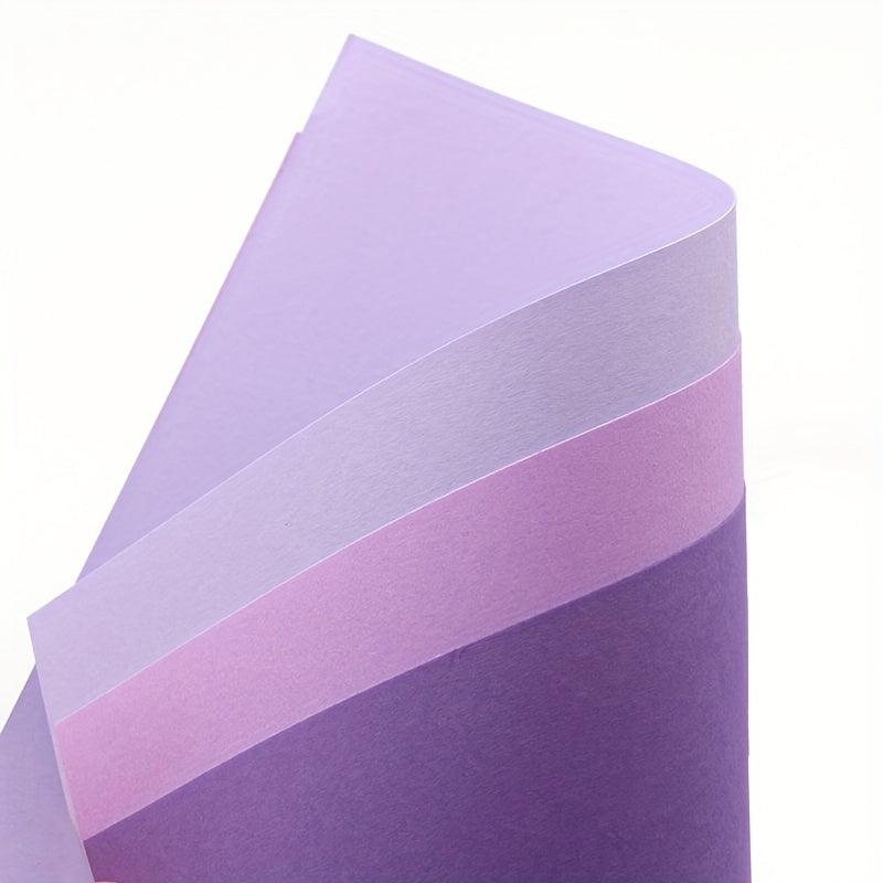 250g 15sheets Purple Series Card Paper A4 Cardstock