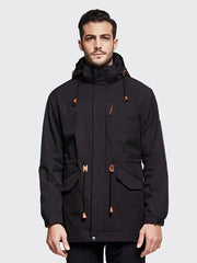 Men's Outdoor Hooded Windbreaker Jacket