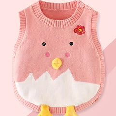 Cute Baby Sweater Vest for Spring & Autumn