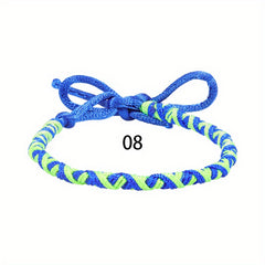 Colorful Boho Braided Bracelet for Summer Style and Birthday