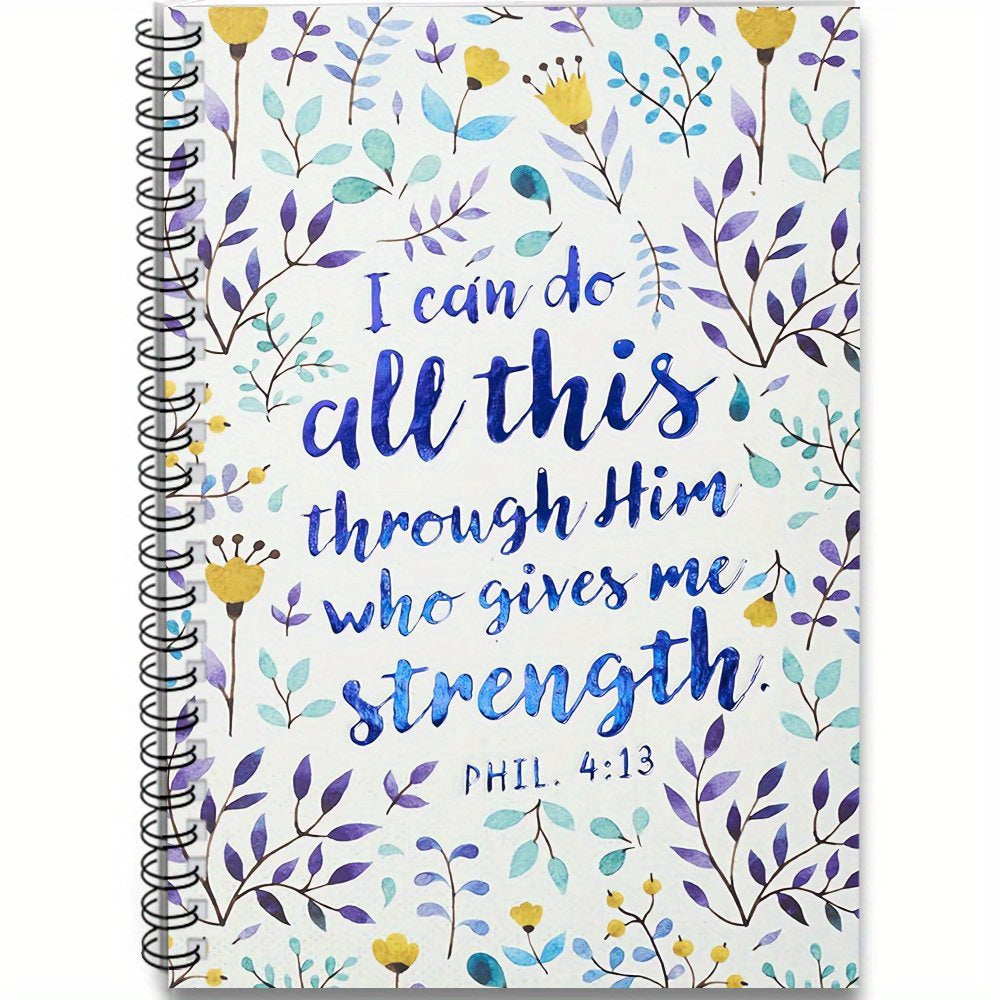 Inspirational Spiral Notebook Journal School Office Supplies