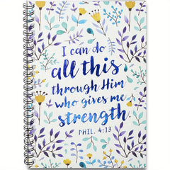 Inspirational Spiral Notebook Journal School Office Supplies