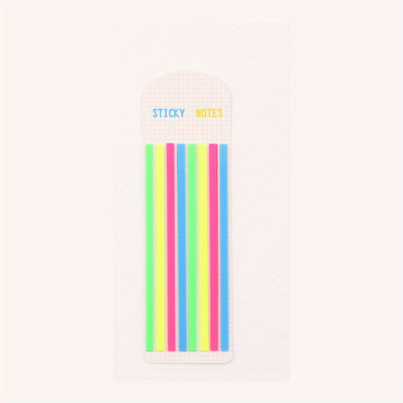 320pcs Highlighter Sticky Notes Page Markers Annotating Books Office Supplies