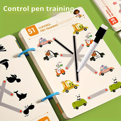 Pen Control Training Workbook for Handwriting Improvement