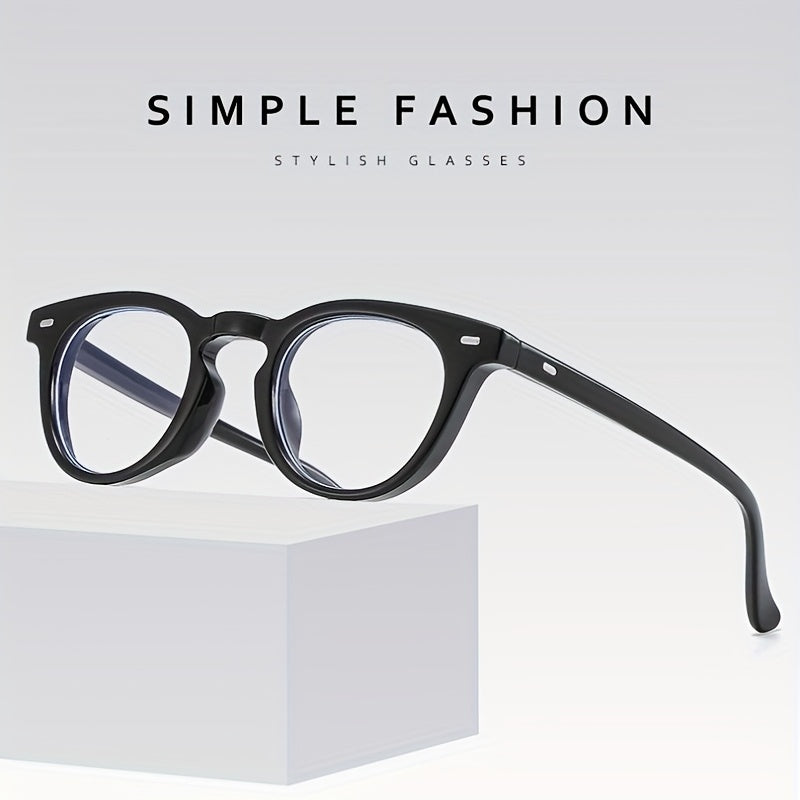 Men's Round Frame Glasses