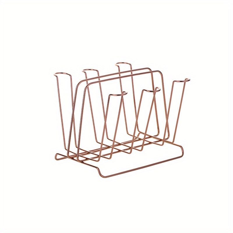 Stainless Steel Cup Drying Rack with Drain Tray
