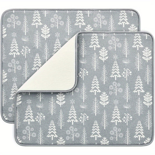 Stylish Microfiber Dish Drying Mat