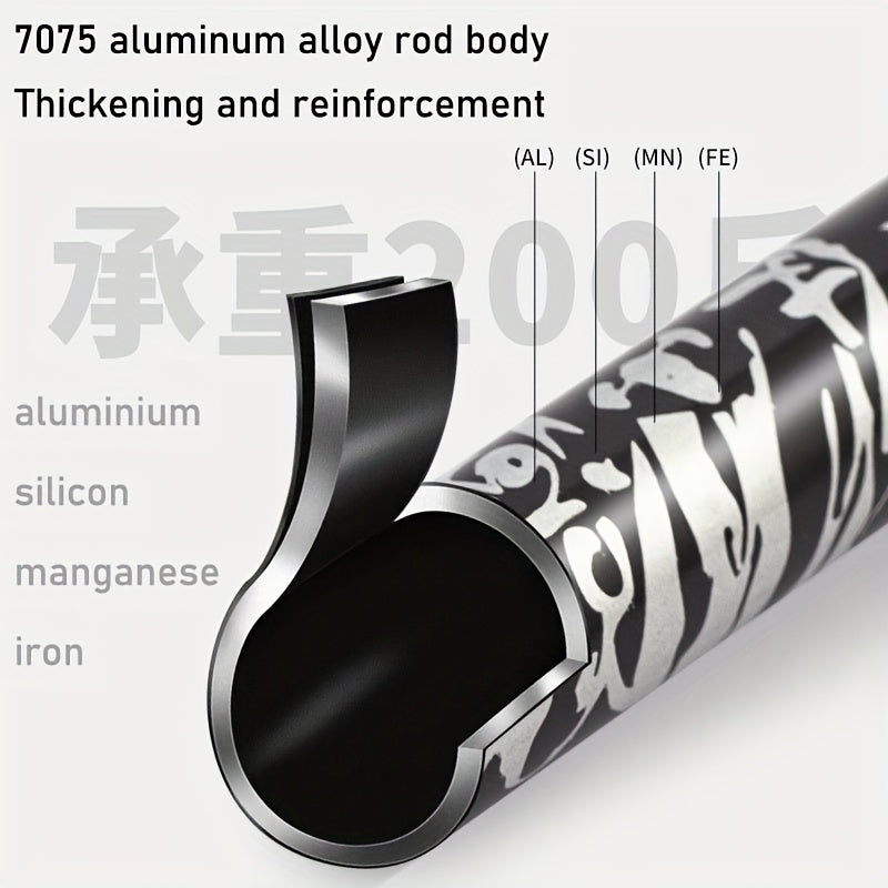 5 Section Climbing Stick Folding Aluminum Alloy Lightweight Retractable Walking