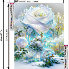 5D Arrival Art Rhinestone Diamond Painting Charm Rose Full Of Rhinjsones DIY