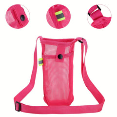 Portable Shoulder Bag for Water Cup and Phone Storage