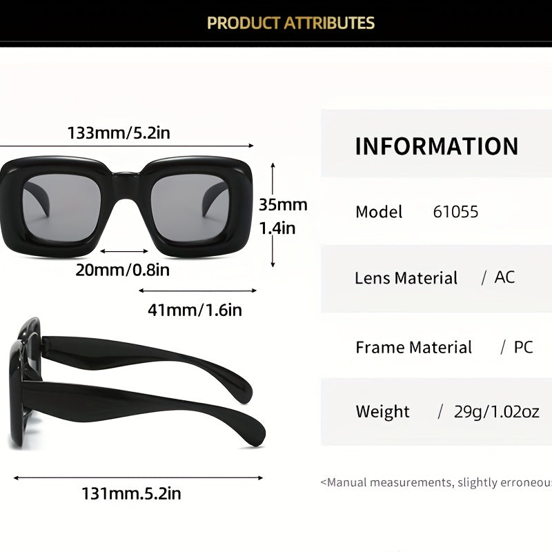 Girls Sunglasses Square Frame UV Protection For Outdoor Activities