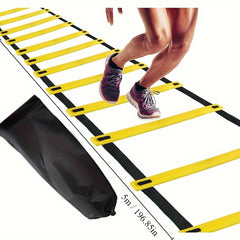 Agility Ladder with Storage Bag for Soccer Step Training