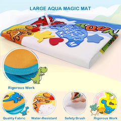 Dinosaur Water Doodle Mat for Kids Ages 3-8