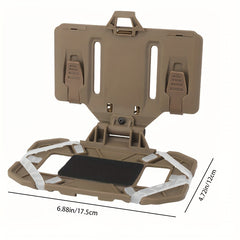 Foldable Phone Navigation Bracket for MOLLE System