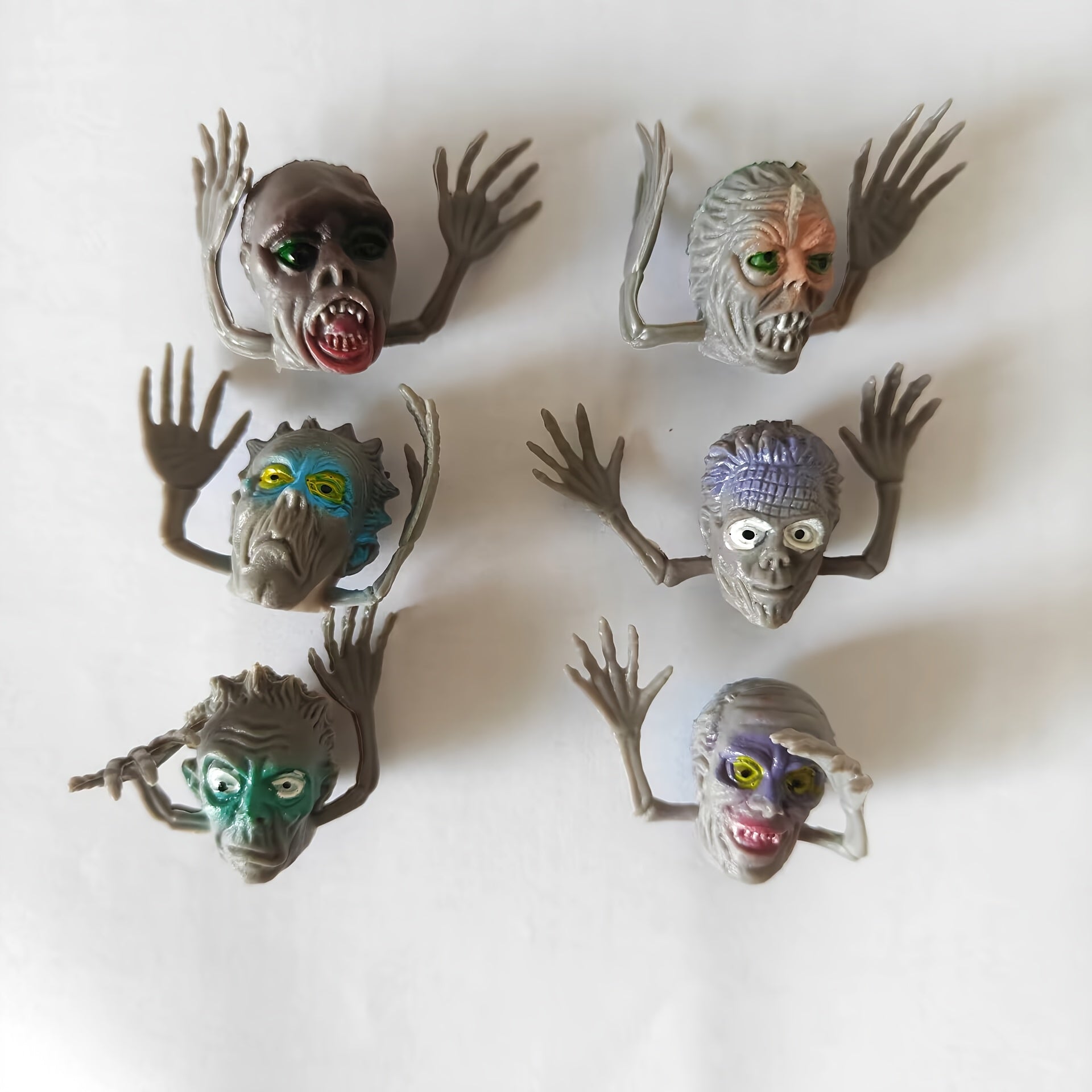 6pcs Monster Finger Puppets for Party Supplies